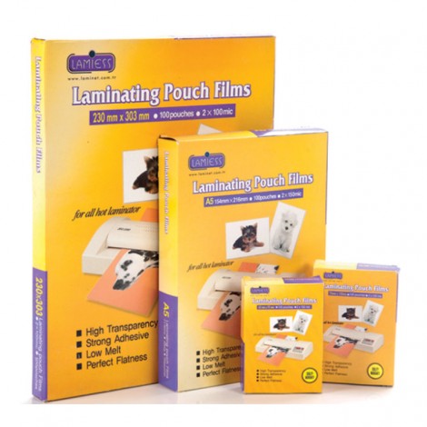 Laminasyon Flimi A4 Parlak 100 micron