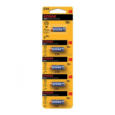 Kodak 23A 12V Ultra Alkalin Kumanda Pili - 5'li Paket