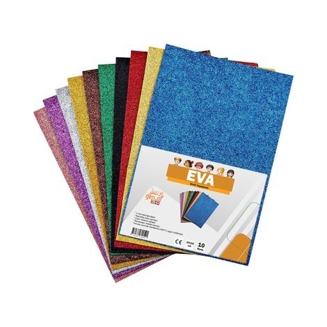 Eva Renkli Simli 50x70 10'lu Paket