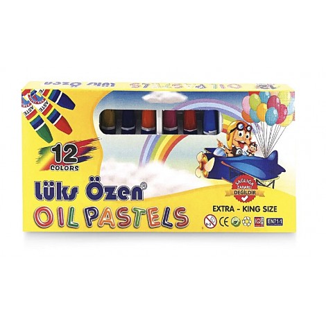 Lüks Özen Pastel Boya 12'Li