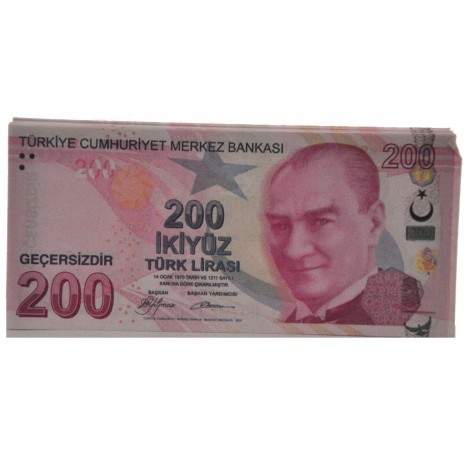 Sahte Düğün Parası 200 TL (50'li Paket)