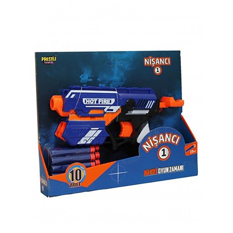 Nişancı 1 Dart Köpük Fırlatıcı Oyuncak Tabanca FAB-6363