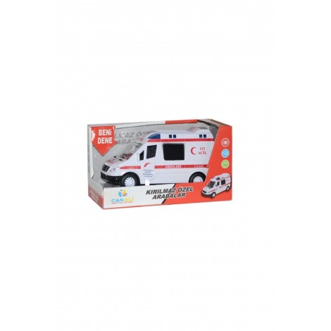 Işıklı Sesli Pilli Ambulans CNL-9999