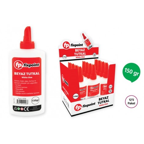 Fixpoint Beyaz Tutkal 150gr 12'li Paket