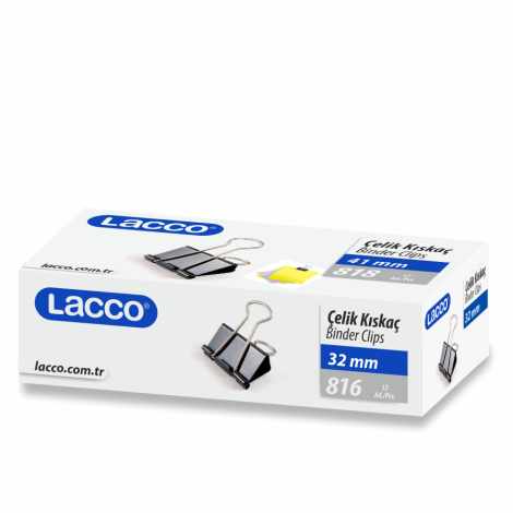 Lacco Çelik Kıskaç 32mm 12'li