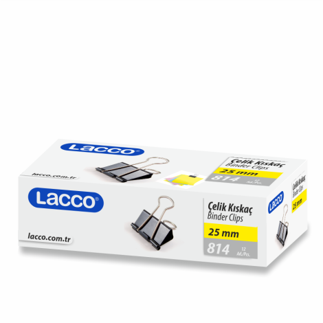 Lacco Çelik Kıskaç 25mm 12'li