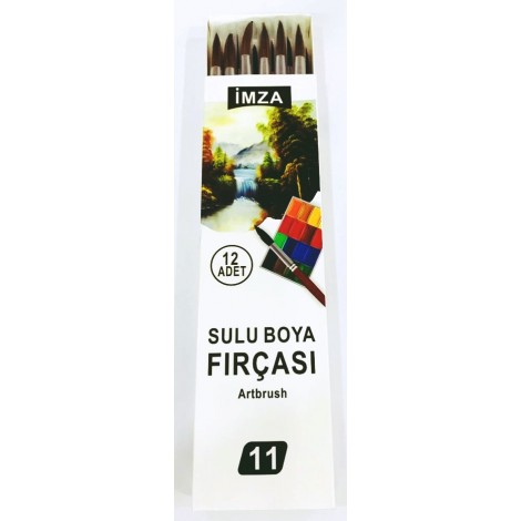 Resim Fırçası 11 Numara 12'li