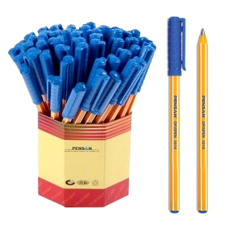 Pensan Ofispen 1010 tükenmez kalem siyah 1mm 60'lı