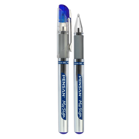 Pensan My-Sign Jel Roller kalem mavi 1.0 mm