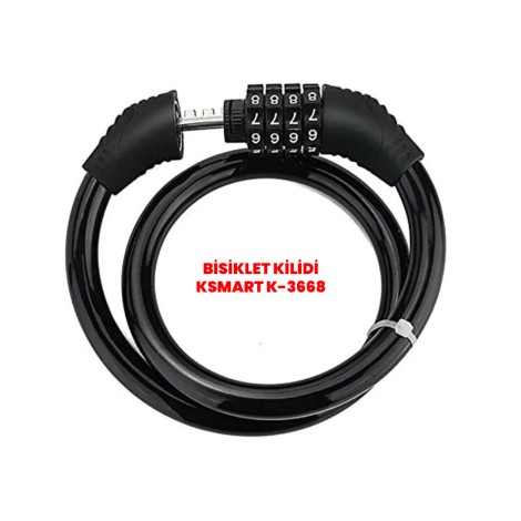Bisiklet kilidi eko şifre K-3668