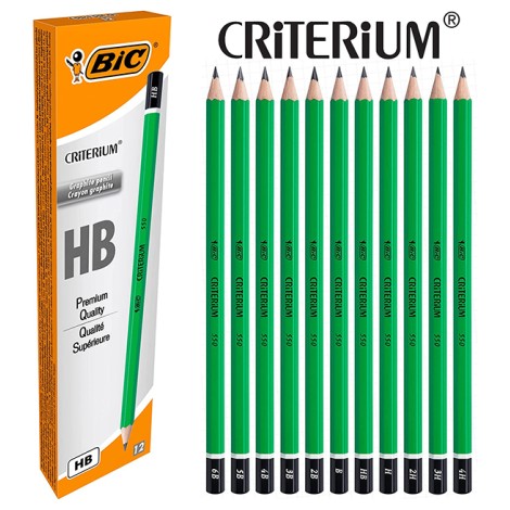 Bic Criterium 550 HB Uç Kurşun Kalem 12'li kutu