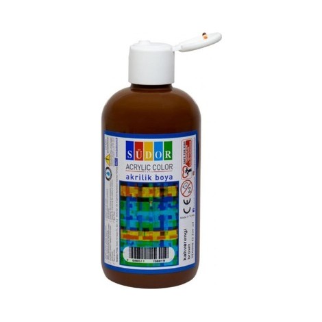 Südor Akrilik boya 250 ml kahverengi