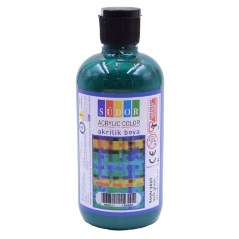 Südor Akrilik boya 250 ml koyu yeşil