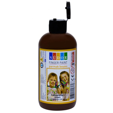 Südor Parmak boya 250 ml kahverengi