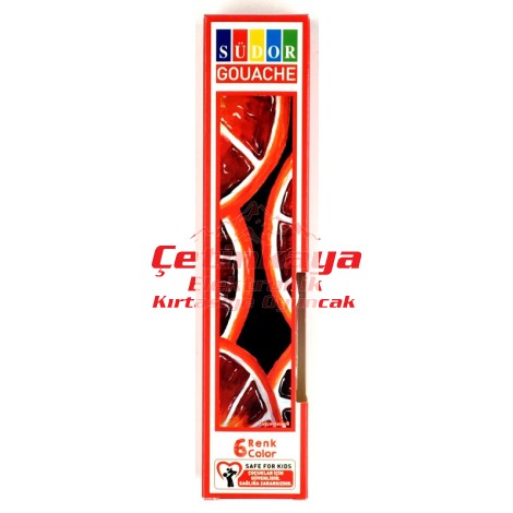 Südor Guaj boya set 6x20 ml