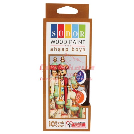 Südor Ahşap boya set 10x20 ml