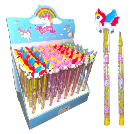 Yumurtlayan Kalem Unicorn Figürlü 48'li