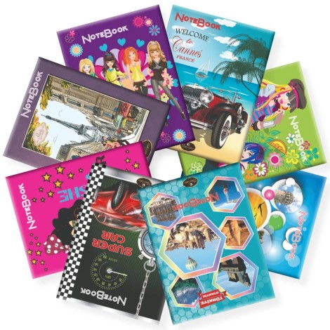 Defter A4 Karton Kapak 80 yp Kareli 12'lİ