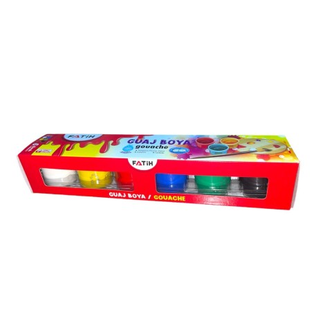 Fatih Guaj Boya 6 Renk x 25ml