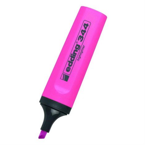 Edding Fosforlu Kalem Pembe 344 10'lu Paket