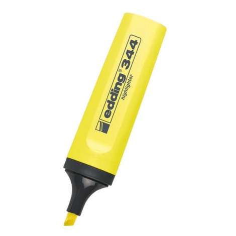 Edding Fosforlu Kalem Sarı 344 10'lu Paket