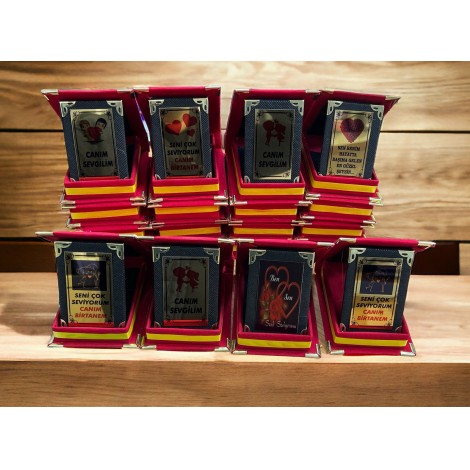 Sevgililer Günü Hediyelik Plaket