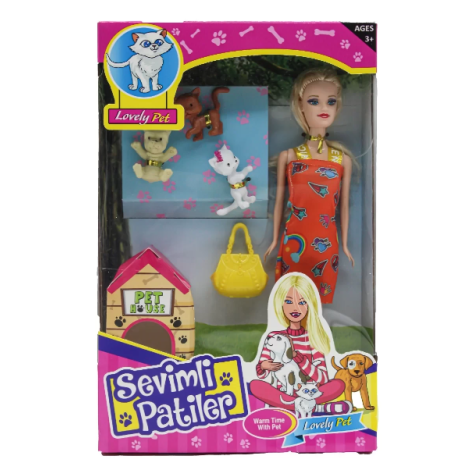 Bebek Set Seti Sevimli Patiler