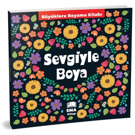 Büyüklere Boyama Kitabı 72 Sayfa