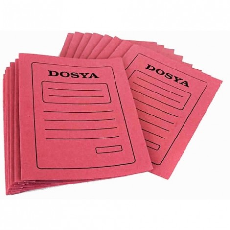 Tam Kapak Pembe Dosya 50 'li