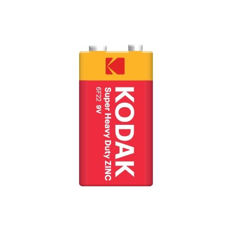 Kodak Çinko Karbon 9 Volt Pil 10'lu paket