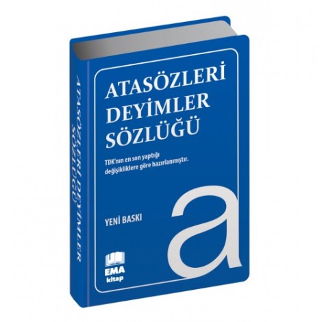 Atasözleri Deyimler Sözlüğü Plastik Kapak / Ema Yayınları