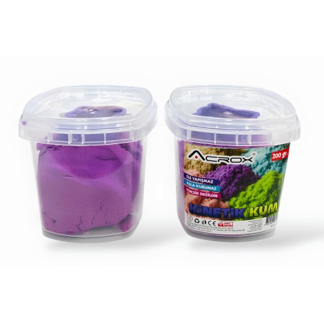 Acrox Kinetik Kum 200gr (Mor)