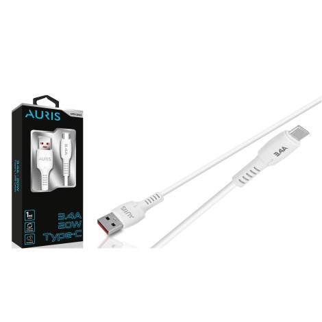 Auris CB44 Type-C Kablo 3.4Amper 20Watt