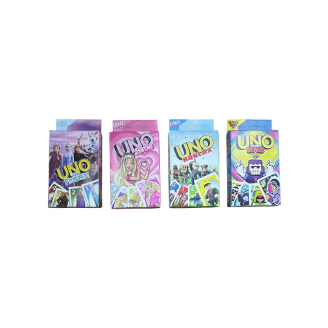 Uno Krakterli Mini Oyun Kart 24'lü