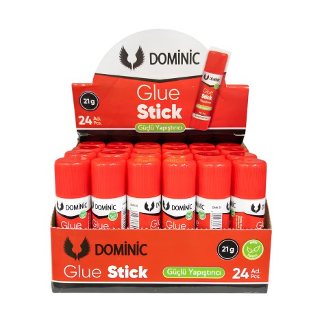 Dominic Stick Yapıştırıcı 21 Gr 24'lü Paket