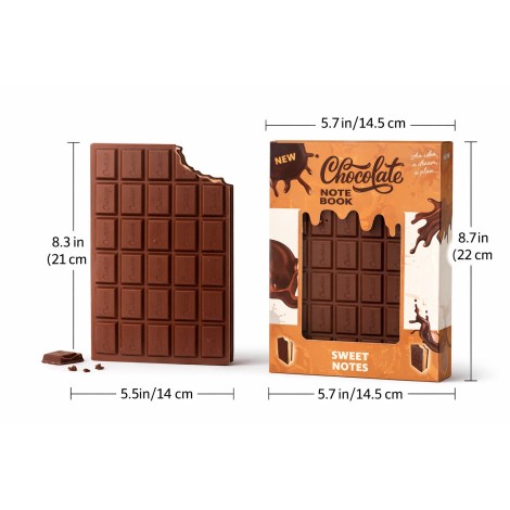 Çikolota Defter Büyük Boy