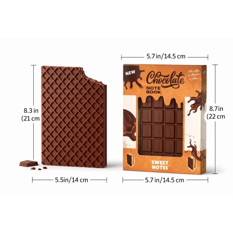 Gofret Defter Büyük Boy ( Çikolata Kokulu )