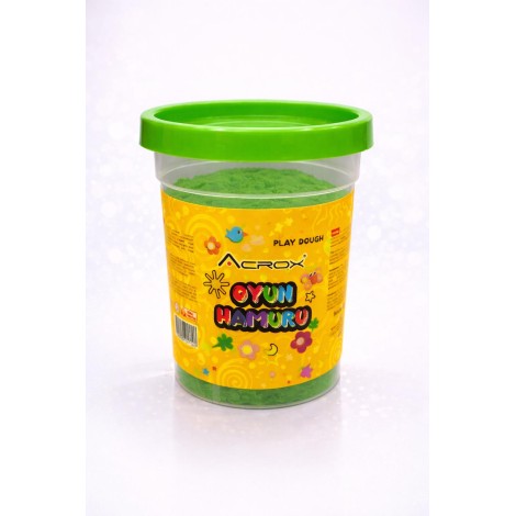 Acrox Tekli Oyun Hamuru Yeşil 110 gr.