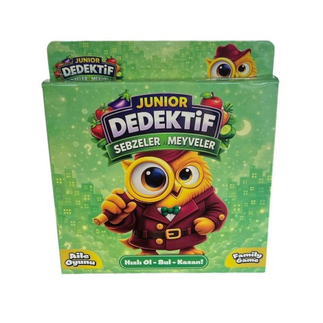 Dedektif Kart Oyunu Meyve Sebzeler