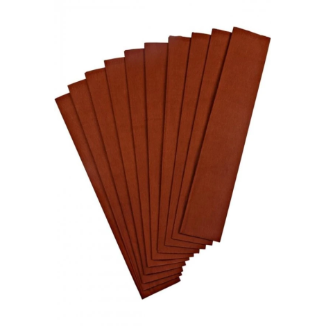 Krapon Kağıdı Koyu Kahverengi 10 lu Paket 50x200cm
