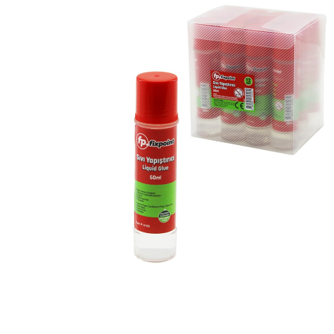Fixpoint Sıvı Yapıştırıcı 50ml 12'li Paket