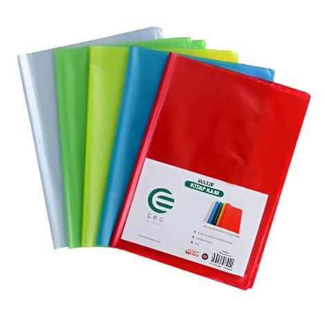 Kitap Kabı Pvc Kalın 50'li Paket