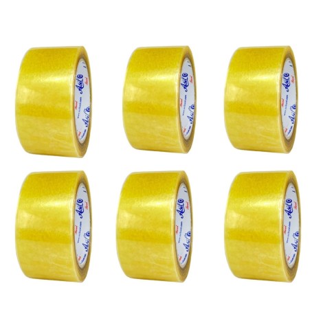 Koli Bandı Şeffaf 100mt 6'lı
