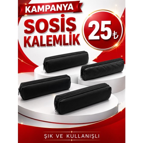 Sosis Kalemlik Siyah 12'li Paket