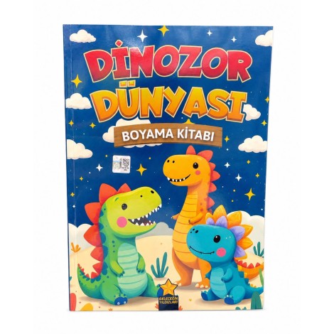 Boyama Kitabı Dinazor Dünyası 128 Syf