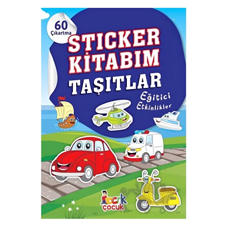 Stıcker Kitabım Taşıtlar Eğitici Etkinlikler