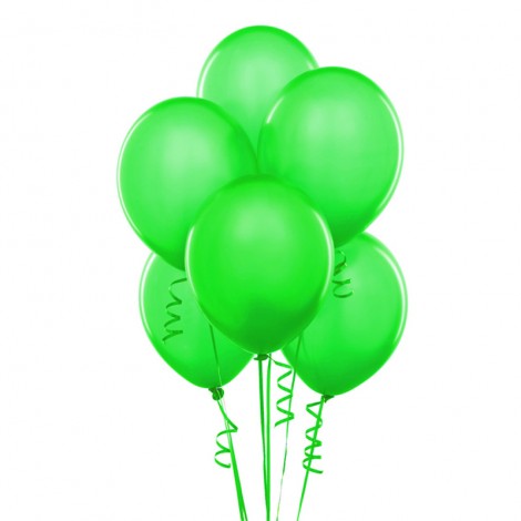 Klasik Yeşil Helyum Balon 100 lü